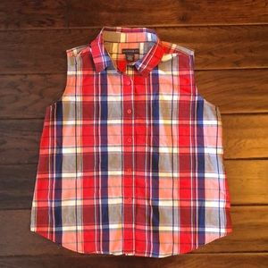 Patriotic Sleeveless Top